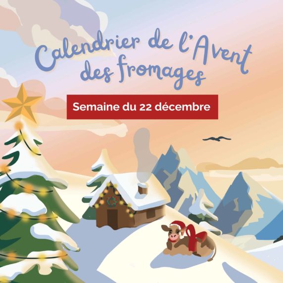 Semaine du 22 decembre – Calendrier de l Avent des fromages – Alain Michel